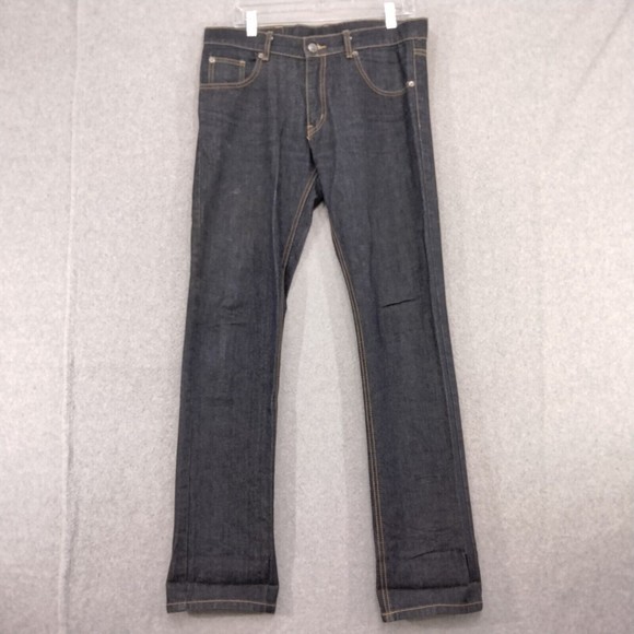 Cheap Monday Other - Cheap Monday Dark Wash Blue Jeans Denim Casual Straight Leg Mens Size 31 x 33